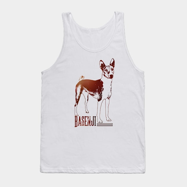 Basenji Tank Top by Nartissima